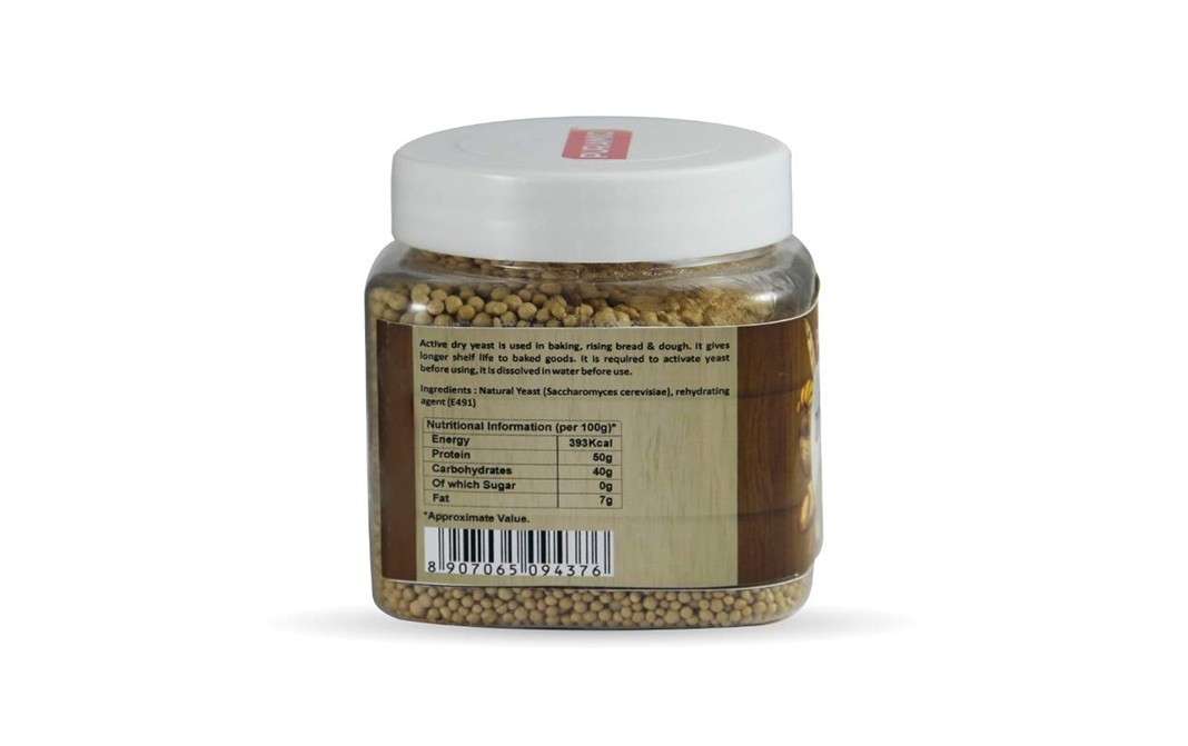 Puramio Active Dry Yeast    Plastic Jar  100 grams